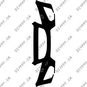 Bumper, Top 2012-2013 Volvo C30 R-Design w/ washers 13-12 2D Cpe PPF