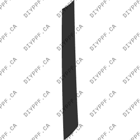 Door, A Pillar Left 2012-2013 KIA Soul Exclaim 13-12 4D SUV PPF