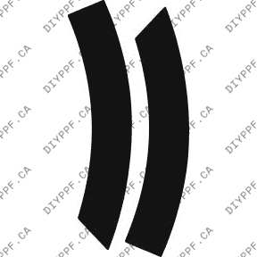 Flares 2009-2012 Ford F150 Platinum 12-09 Crew P/U PPF