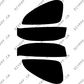 Mirrors 2013-2015 Acura ILX 15-13 4D Sdn PPF