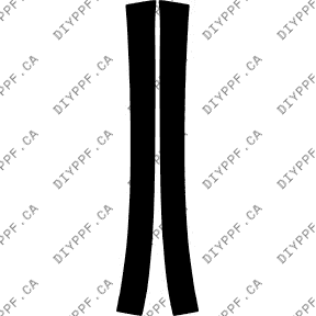 A Pillar 2013-2015 Acura ILX 15-13 4D Sdn PPF