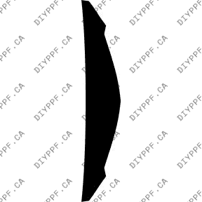 Acura ILX Base (2013-2015) Hood Pre-Cut Paint Protection Film (PPF) Kit - 4-Door Sedan