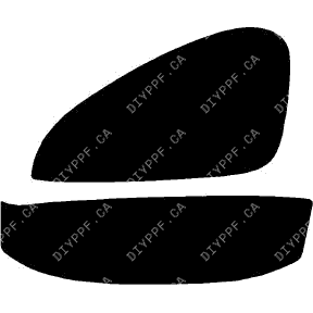 Mirror, Left 2013-2015 Acura ILX 15-13 4D Sdn PPF