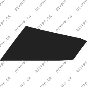 Fender, Left 2012-2012 Mercedes-Benz GLK w/ chrome package 12-12 4D SUV PPF