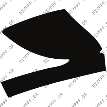 Mirror, Right 2020-2022 Nissan Versa 22-20 4D Sdn PPF