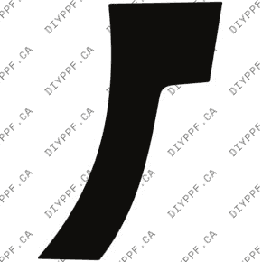 Wheel, Rear Splash Right 2020-2022 Nissan Versa 22-20 4D Sdn PPF