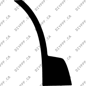 Wheel, Rear Splash Left 2013-2016 Porsche Boxster S w/ washers 16-13 2D Conv PPF