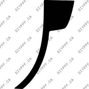 Wheel, Rear Splash Right 2013-2016 Porsche Boxster S w/ washers 16-13 2D Conv PPF