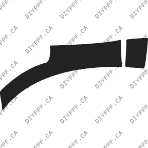 Wheel, Front Splash Left 2013-2017 Volkswagen CC 17-13 4D Sdn PPF