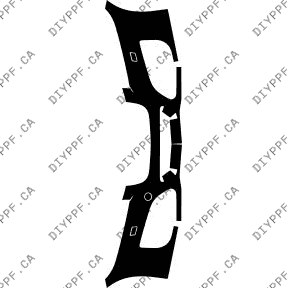 Front Bumper 2012-2012 Jaguar XFR w/ washers 12-12 4D Sdn PPF