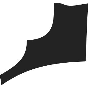 Wheel, Front Splash Left 2012-2015 Jaguar XFR 15-12 4D Sdn PPF