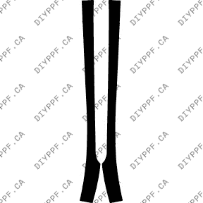 A Pillar 2013-2018 BMW 3 Series M Sport 18-13 4D Sdn PPF