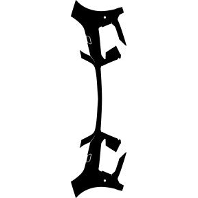 Front Bumper, Sensors 2012-2015 Mercedes-Benz ML63 w/ washers 15-12 4D SUV PPF