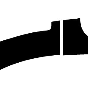 Wheel, Front Splash Left 2012-2012 Mercedes-Benz C63 AMG Black 12-12 2D Cpe PPF