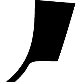 Wheel, Rear Splash Right 2012-2012 Mercedes-Benz C63 AMG Black 12-12 2D Cpe PPF