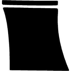 Wheel, Front Splash Left 2013-2014 Audi A4 14-13 4D Sdn PPF