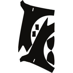 Fenders/Mirrors S-Line Badge L & R Full 2013-2017 Audi Q5 17-13 4D SUV PPF