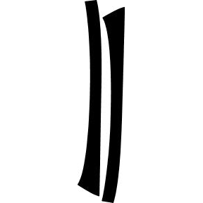 A Pillar 2013-2013 Volkswagen Golf R w/ washers 13-13 2D HB PPF