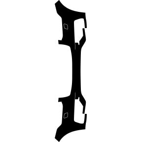 Bumper 2016-2019 Volvo XC90 w/ washers 19-16 4D SUV PPF