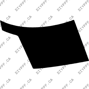 Wheel, Rear Splash Right 2014-2019 BMW 3 Series Gran Turismo 19-14 4D SUV PPF