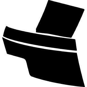 Wheel, Rear Splash Right 2014-2016 Jeep Grand Cherokee Overland 16-14 4D SUV PPF