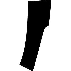 Wheel, Rear Splash Right 2014-2016 Jeep Grand Cherokee SRT8 16-14 4D SUV PPF