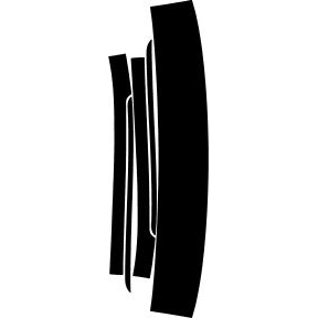 Roof & A Pillar 2014-2019 Cadillac CTS 19-14 4D Sdn PPF