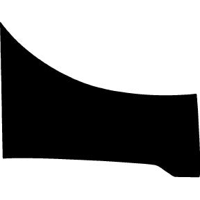 Wheel, Front Splash Right 2014-2016 Mazda Mazda3 16-14 4D HB PPF