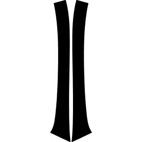 A Pillar 2014-2018 Jeep Cherokee w/ tow hook 18-14 4D SUV PPF