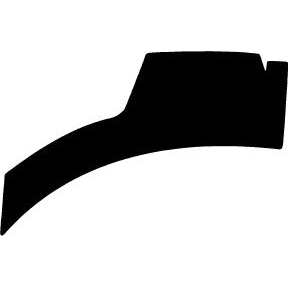 Wheel, Front Splash Left 2013-2016 Volkswagen Beetle R-Line 16-13 2D Cpe/Conv PPF