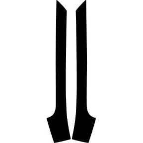 A Pillar 2014-2016 Porsche 911 Turbo w/ washers 16-14 2D Cpe PPF