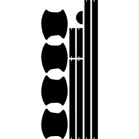 Appearance A 2014-2016 Volvo XC70 w/ washers 16-14 4D SW PPF