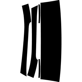 Roof & A Pillar 2014-2017 Maserati Ghibli 17-14 4D Sdn PPF