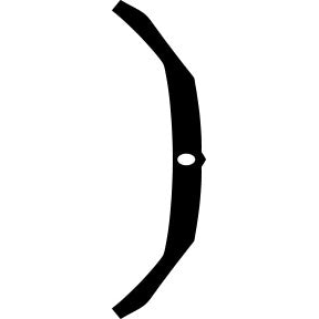 Bumper, Top 2014-2017 Maserati Ghibli 17-14 4D Sdn PPF