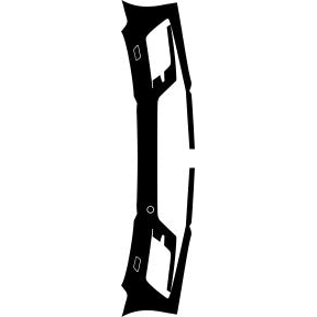 Bumper 2014-2017 Volkswagen CC R-Line w/ washers 17-14 4D Sdn PPF