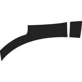 Wheel, Front Splash Left 2014-2017 Volkswagen CC R-Line w/ washers 17-14 4D Sdn PPF