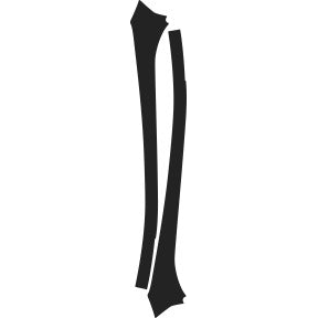 A Pillar 2014-2015 Jaguar XFR-S w/ washers 15-14 4D Sdn PPF