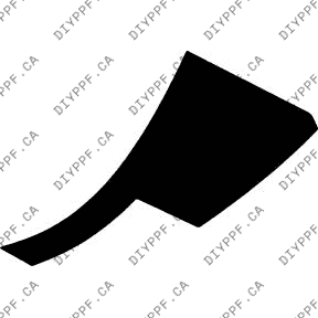 Wheel, Rear Splash Right 2014-2017 BMW 5 Series Gran Turismo w/ washers 17-14 4D SUV PPF