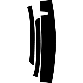 Roof & A Pillar 2015-2015 Cadillac Escalade 15-15 4D SUV PPF