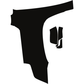 Fenders/Mirrors Full, Left 2015-2015 Cadillac Escalade 15-15 4D SUV PPF