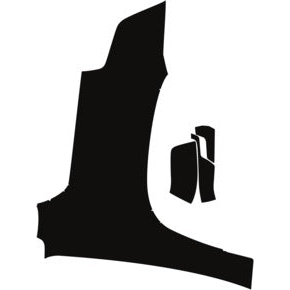 Fenders/Mirrors Full, Right 2015-2015 Cadillac Escalade 15-15 4D SUV PPF