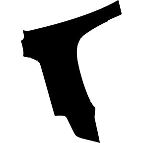 Fender, Left Full 2015-2015 Cadillac Escalade 15-15 4D SUV PPF