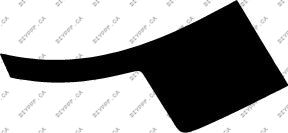 Wheel, Rear Splash Right 2015-2020 BMW M4 w/ washers, 2 cameras, & 4 sensors 20-15 2D Conv PPF