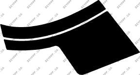 Wheel, Rear Splash Right 2014-2015 BMW X5 w/ driver assist 15-14 4D SUV PPF