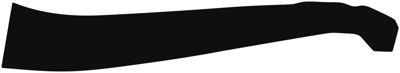 Bumper, Bottom Left 2017-2023 Maserati Levante w/ Luxury Package 23-17 4D SUV PPF