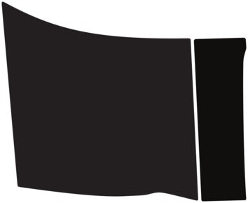 Wheel, Front Splash Right 2016-2019 Cadillac ATS-V 19-16 2D Cpe PPF