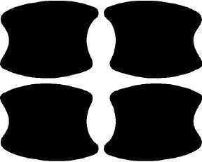 Door Handles 2016-2018 Acura RDX 18-16 4D SUV PPF