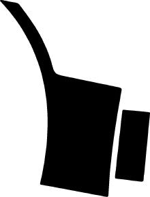 Wheel, Front Splash Left 2016-2018 Audi A6 18-16 4D Sdn PPF