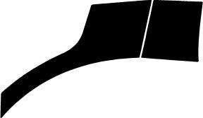 Wheel, Rear Splash Left 2016-2019 Mercedes-Benz GLE Sport 19-16 4D SUV PPF