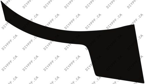 Wheel, Rear Splash Right 2016-2019 BMW 7 Series M Sport w/ camera 19-16 4D Sdn PPF